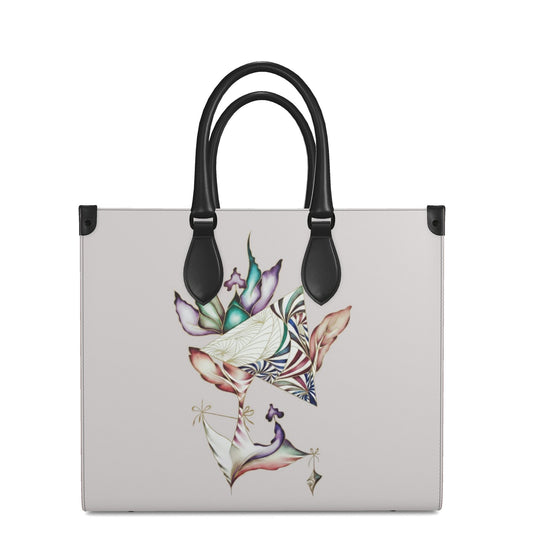 Leder-Shoppingtasche