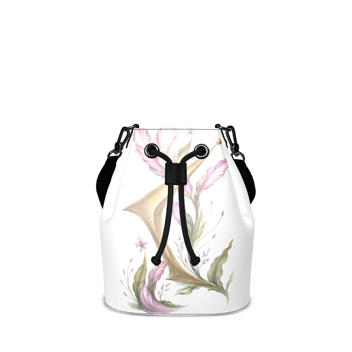 Leder-Beuteltasche