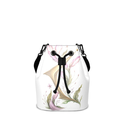 Leder-Beuteltasche