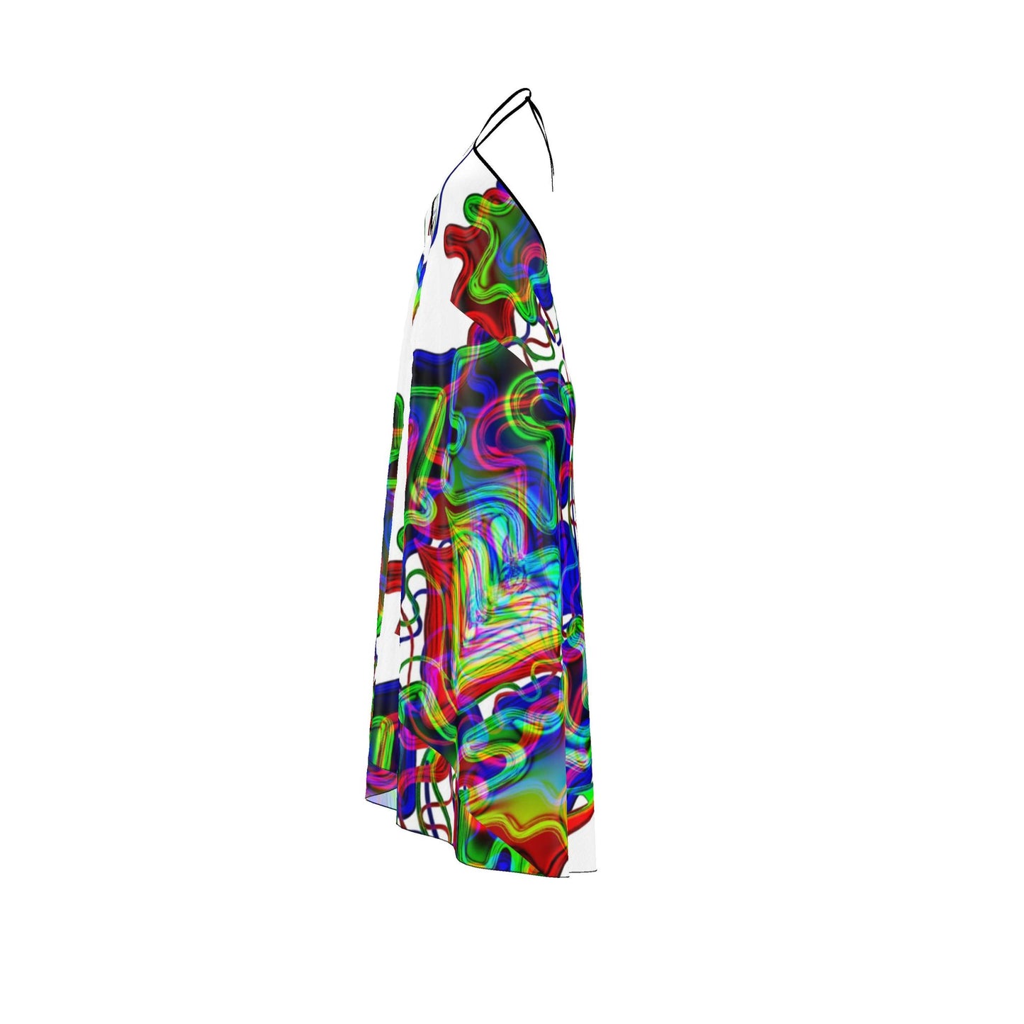 Rückenfreies Kleid mit Neckholder