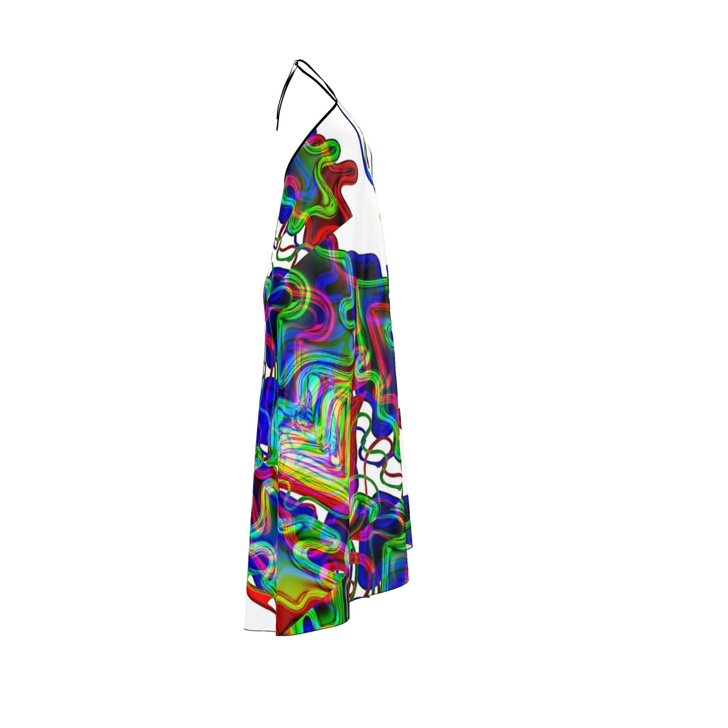 Rückenfreies Kleid mit Neckholder