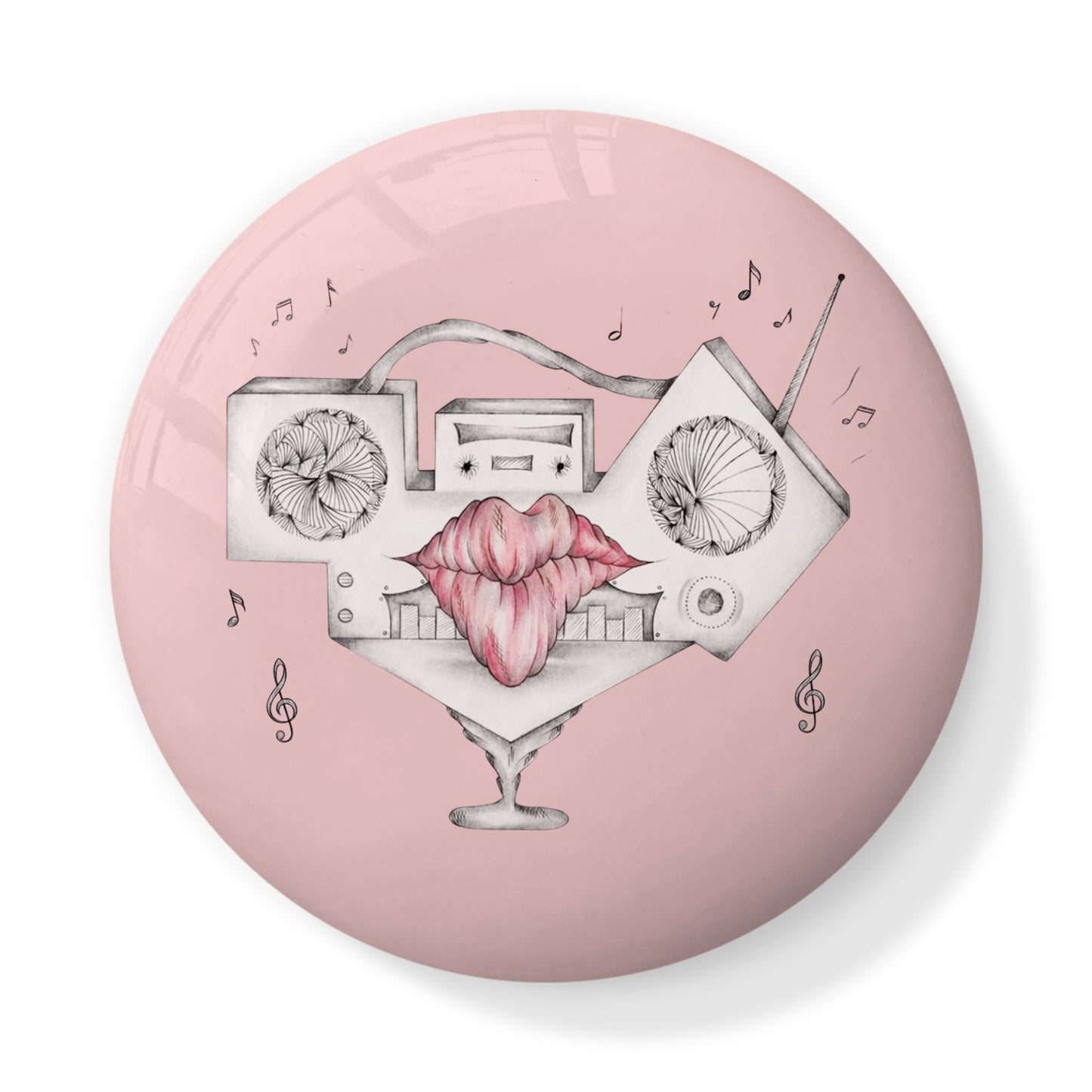 Schmucktopf aus Knochenporzellan