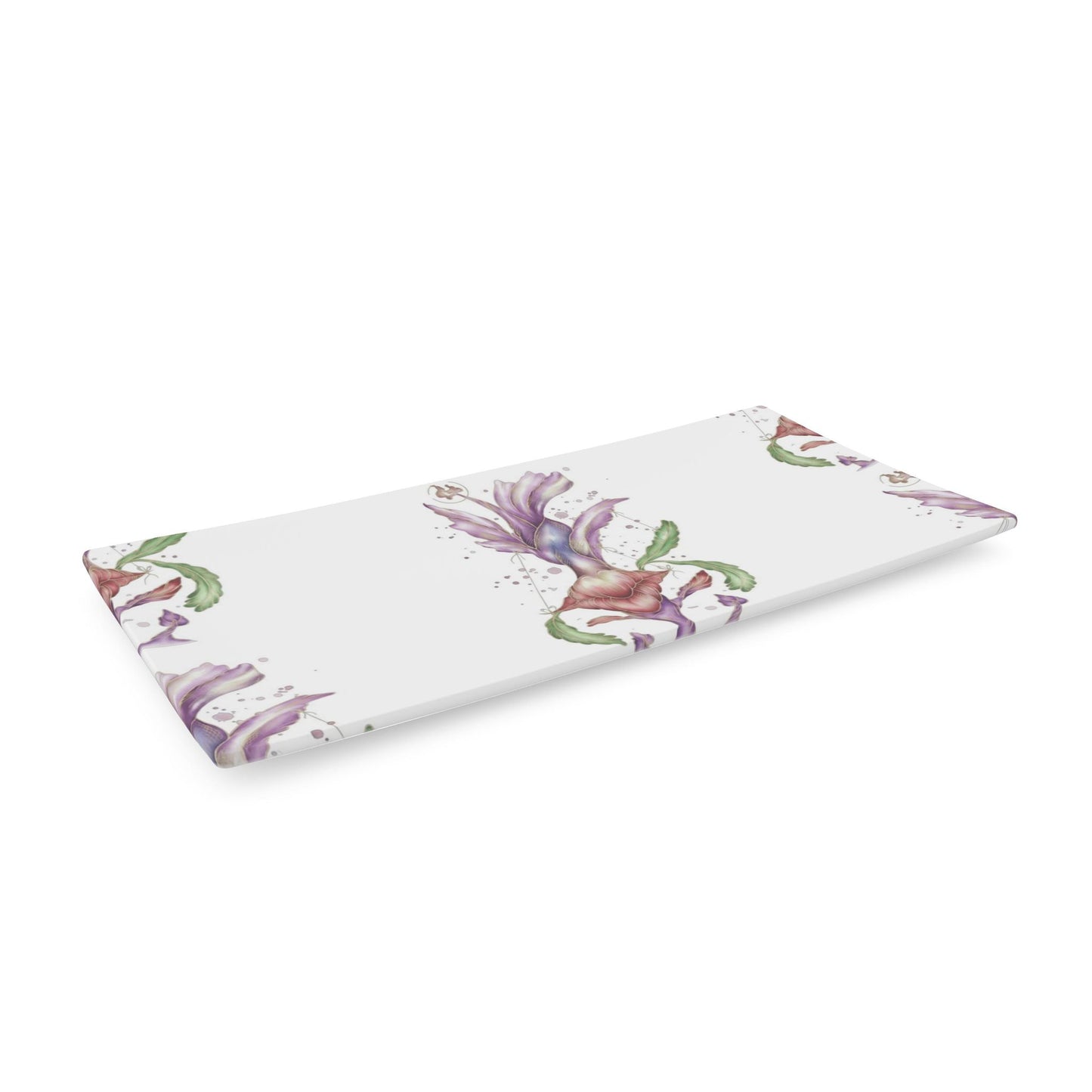 Tablett aus Knochenporzellan