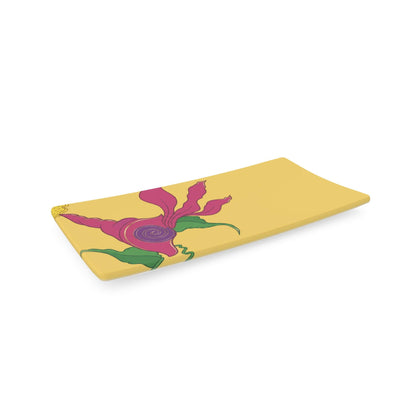 Tablett aus Knochenporzellan