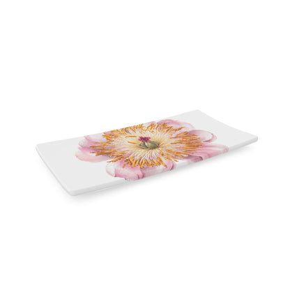 Tablett aus Knochenporzellan