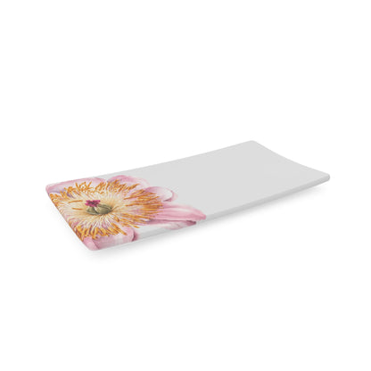 Tablett aus Knochenporzellan