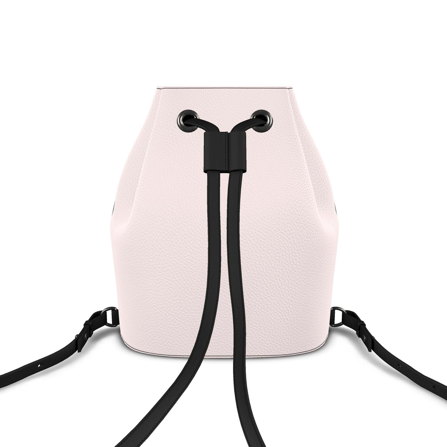Leder-Rucksack mit Kordelzug