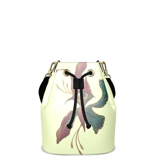 Leder-Beuteltasche