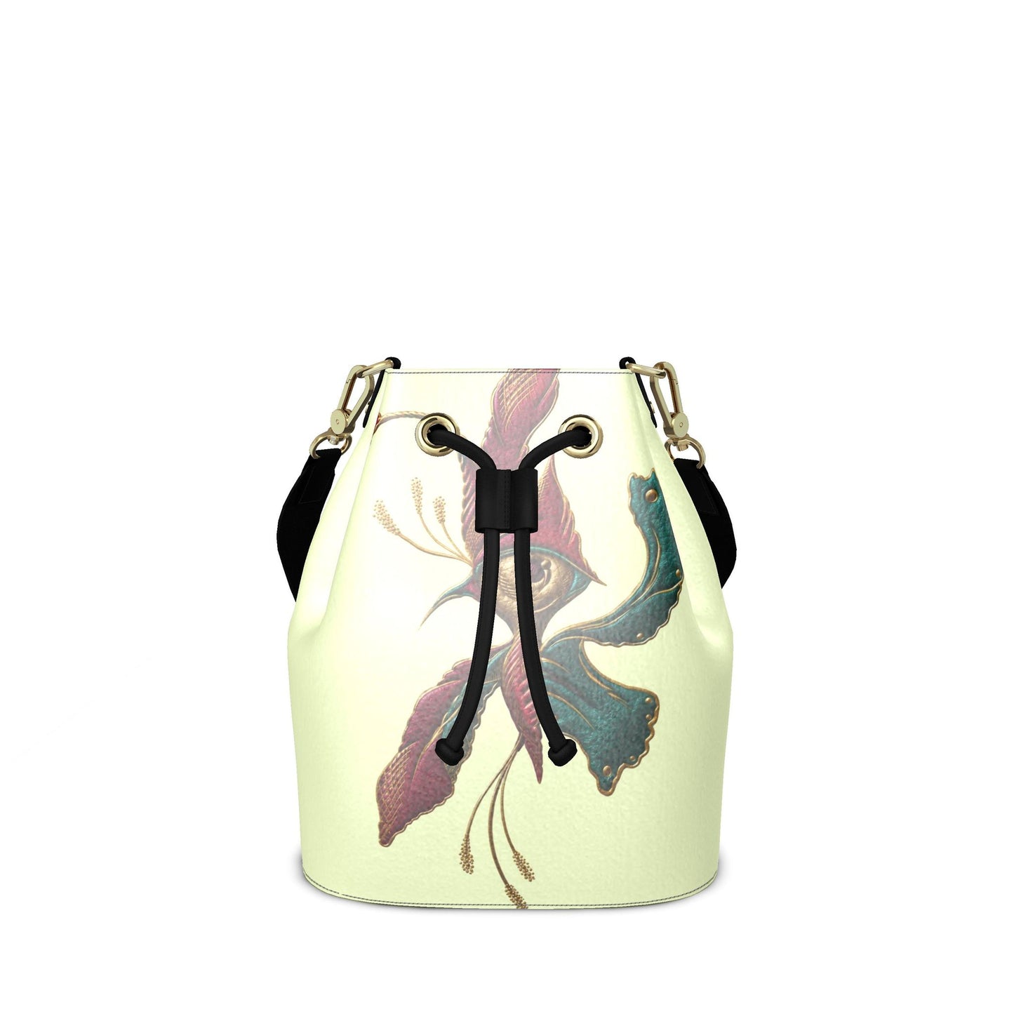 Leder-Beuteltasche