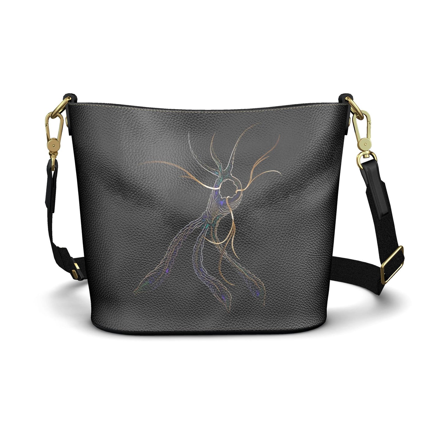 Bucket Tote aus Leder