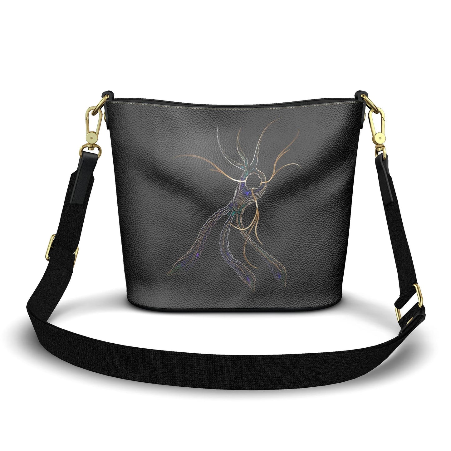 Bucket Tote aus Leder