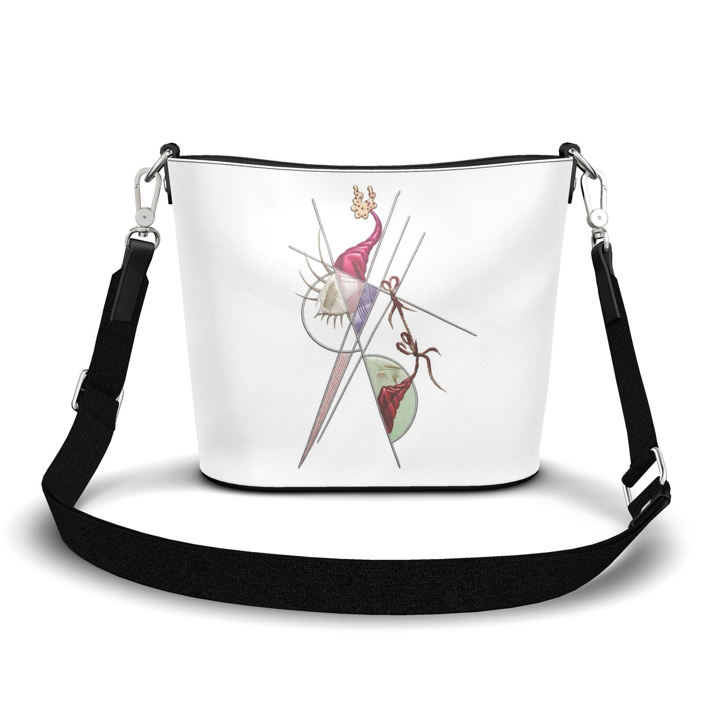 Bucket Tote aus Leder