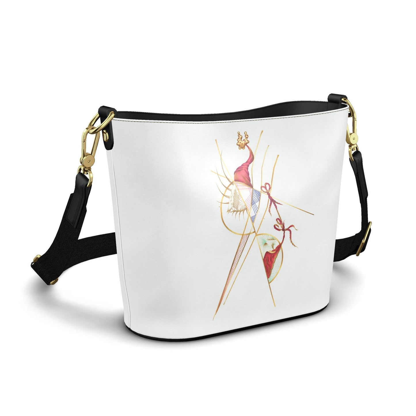 Bucket Tote aus Leder