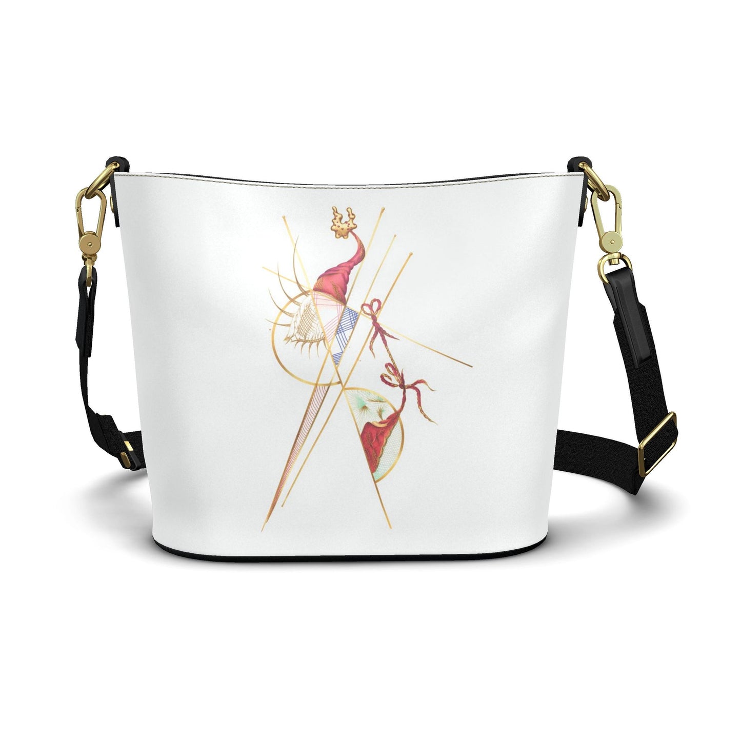 Bucket Tote aus Leder