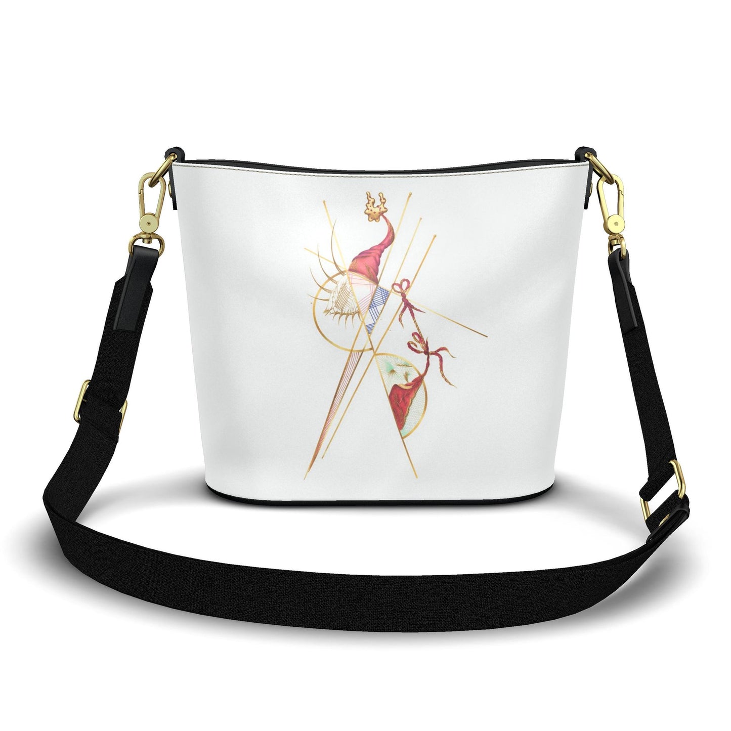 Bucket Tote aus Leder